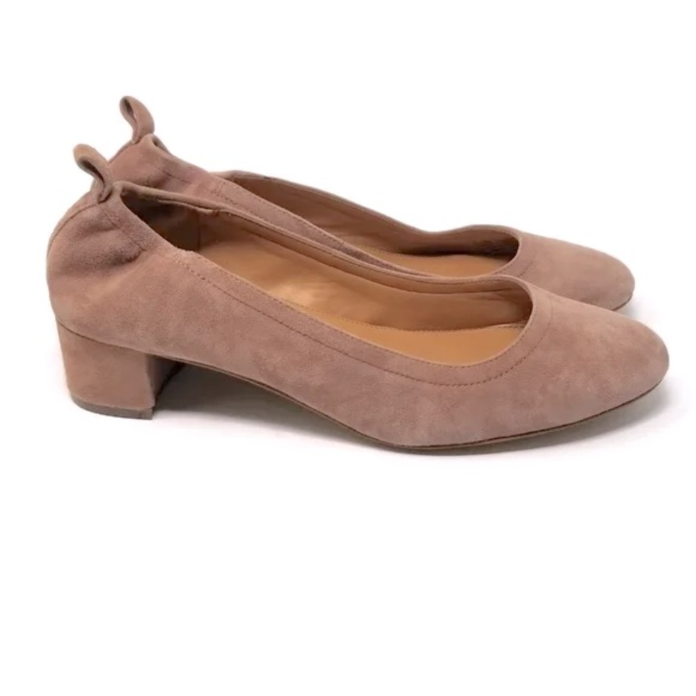 Brown Suede Heels from J. Crew NWOT